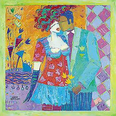 Couple by Isabella Markowska Pricing Limited Edition Print image