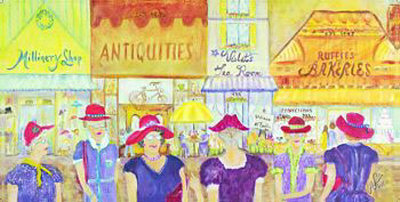 Red Hat Antiquities by Anita Reed-Davis Pricing Limited Edition Print image