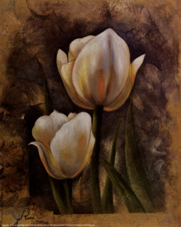Twin Tulip Ii by Rumi Pricing Limited Edition Print image