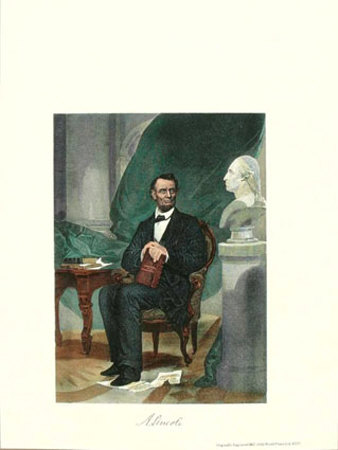 Abraham Lincoln by Alonzo Chappel Pricing Limited Edition Print image