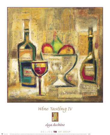 Wine Tasting Iv by Elya De Chino Pricing Limited Edition Print image