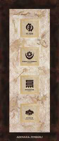 Adinkra Symbols 3 by Consuelo Gamboa Pricing Limited Edition Print image