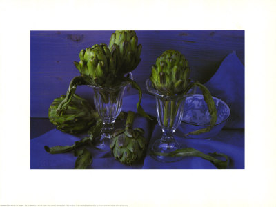 Still Life With Artichokes by Rita Bellmann Pricing Limited Edition Print image