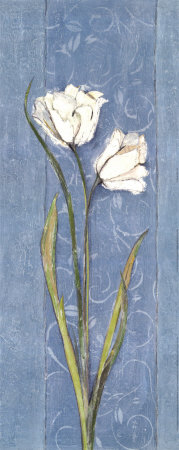 Soft Blue Tulip by Katherine & Elizabeth Pope Pricing Limited Edition Print image