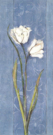 Soft Blue Tulip by Katherine & Elizabeth Pope Pricing Limited Edition Print image