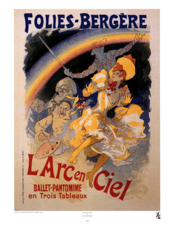 L'arc En Ciel by Jules Chéret Pricing Limited Edition Print image