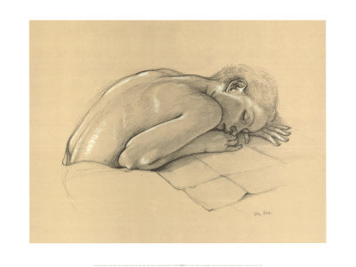 Study For Karen At Rest by Francine Van Hove Pricing Limited Edition Print image
