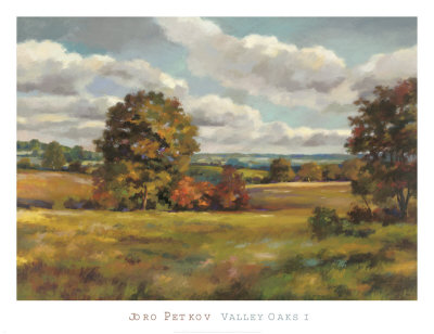 Valley Oaks I by Joro Petkov Pricing Limited Edition Print image