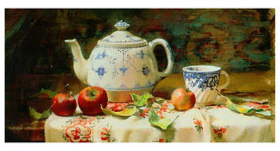 Blue China Still Life by Claude Boyer Pricing Limited Edition Print image