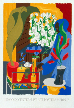 Supermarket Flora, 1996 by Jacob Lawrence Pricing Limited Edition Print image