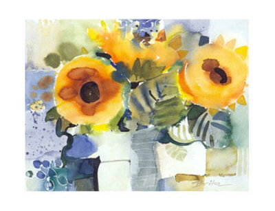 Graphic Flowers Iii by Brita Schwarz Pricing Limited Edition Print image