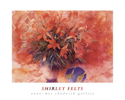 Tiger Lilies by Shirley Felts Pricing Limited Edition Print image
