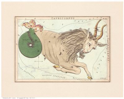 Zodiac Symbols: Capricorn by Sidney Hall Pricing Limited Edition Print image