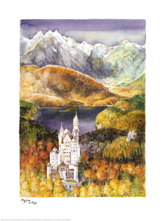 Schloss Neusch by Mylene De Kleijn Pricing Limited Edition Print image