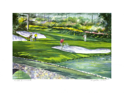 Augusta, 12Th Hole by Furmanski Pricing Limited Edition Print image