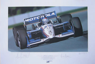 Michael Andretti, Motorola by Elmer Meider Pricing Limited Edition Print image