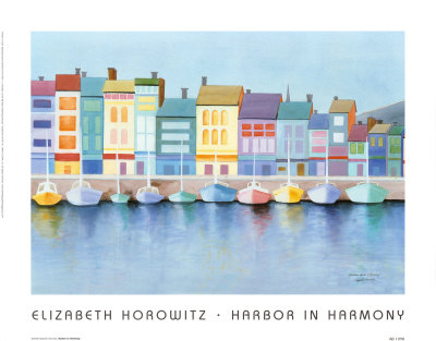 Harbor In Harmony by Elizabeth Horowitz Pricing Limited Edition Print image