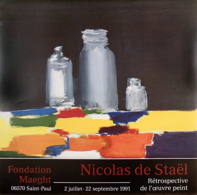Nature Morte Aux Bocaux, 1955 by Nicolas De Stael Pricing Limited Edition Print image