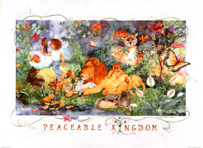 Peaceable Kingdom by Debbie Kingston-Baker Pricing Limited Edition Print image