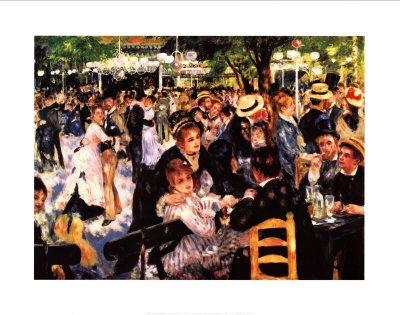 Moulin De La Gallette by Pierre-Auguste Renoir Pricing Limited Edition Print image