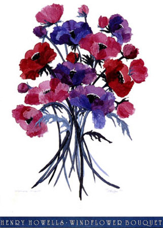 Windflower Bouquet by Henry Howells Pricing Limited Edition Print image