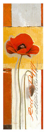 Poppy Abstraction by Radan Pricing Limited Edition Print image