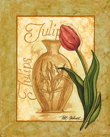 Cottage Tulip by Pat Cockerell Pricing Limited Edition Print image