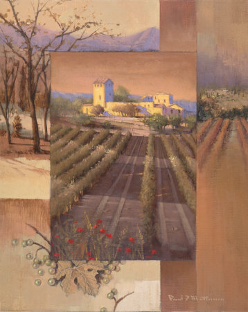 Sunrise Vineyard by Paul Mathenia Pricing Limited Edition Print image