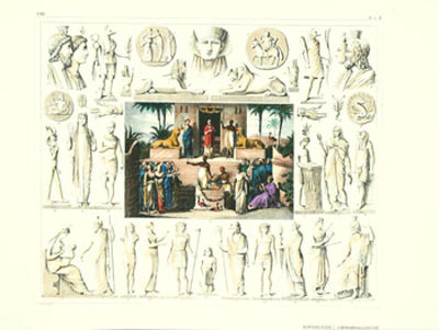 Egyptian Scene I by G. Heck Pricing Limited Edition Print image