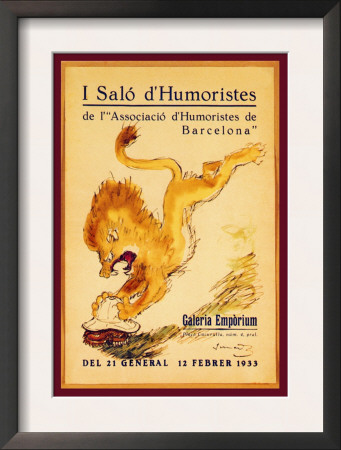Salo D'humoristes by Junceda Pricing Limited Edition Print image