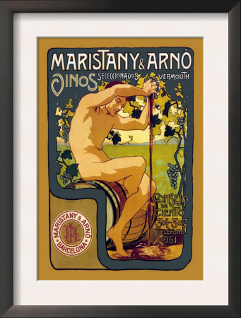 Maristany And Arno Vinos by J. Llaverias Pricing Limited Edition Print image