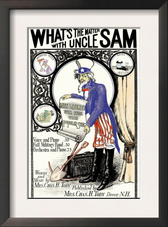 What's The Matter With Uncle Sam by K.B. Douglass Pricing Limited Edition Print image