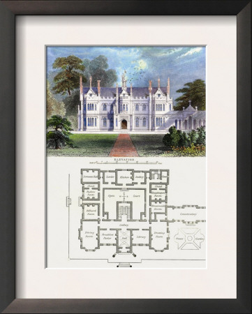 Tudor Manor House, Henry Viii by Richard Brown Pricing Limited Edition Print image
