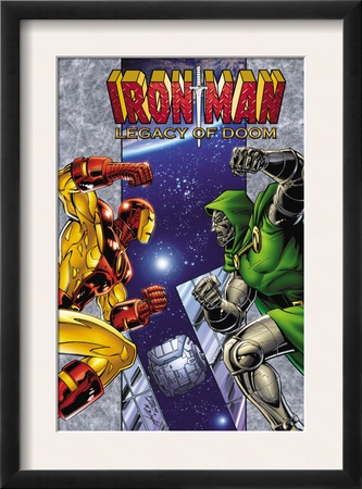 Iron Man: Legacy Of Doom #1 Cover: Iron Man And Dr. Doom by Ron Lim Pricing Limited Edition Print image