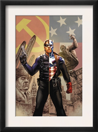 Captain America #44 Cover: Captain America And Winter Soldier by Steve Epting Pricing Limited Edition Print image