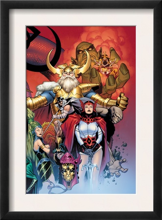 Thor: Tales Of Asgard By Stan Lee & Jack Kirby #6 Cover: Sif And Odin by Olivier Coipel Pricing Limited Edition Print image