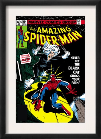 Amazing Spider-Man #194 Cover: Spider-Man And Black Cat by Al Milgrom Pricing Limited Edition Print image