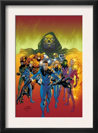 Fantastic Five #1 Cover: Mr. Fantastic by Clayton Henry Pricing Limited Edition Print image