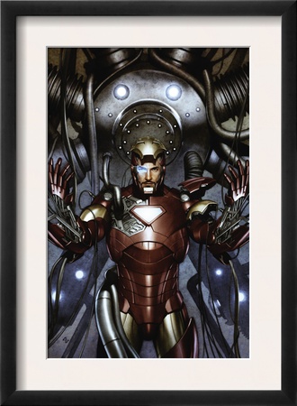 Iron Man: Director Of S.H.I.E.L.D. #31 Cover: Iron Man by Adi Granov Pricing Limited Edition Print image
