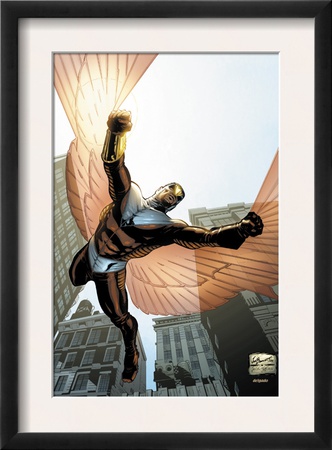 Captain America And The Falcon #7 Cover: Falcon by Joe Bennett Pricing Limited Edition Print image