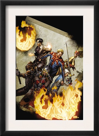 Captain Britain And Mi13 #15 Cover: Black Knight by Mico Suayan Pricing Limited Edition Print image