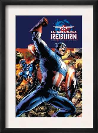 Captain America Reborn #1 Cover: Captain America by Bryan Hitch Pricing Limited Edition Print image
