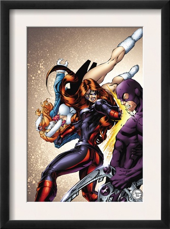 Amazing Spider-Man Presents: Jackpot #2 Cover: Jackpot And Boomerang by Adriana Melo Pricing Limited Edition Print image