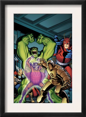 Avengers Classic #2 Cover: Hulk, Giant Man, Iron Man, Thor And Space Phantom by Arthur Adams Pricing Limited Edition Print image