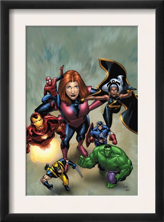 Marvel Adventures The Avengers #21 Cover: Hulk by Leonard Kirk Pricing Limited Edition Print image