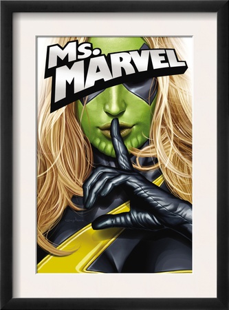 Ms. Marvel #25 Cover: Ms. Marvel by Greg Horn Pricing Limited Edition Print image