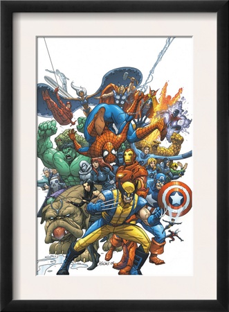 Marvel Team Up #1 Cover: Wolverine by Scott Kolins Pricing Limited Edition Print image