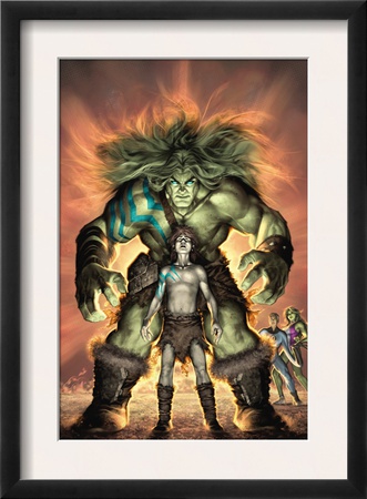 Planet Skaar Prologue #1 Cover: Skaar by Alex Garner Pricing Limited Edition Print image