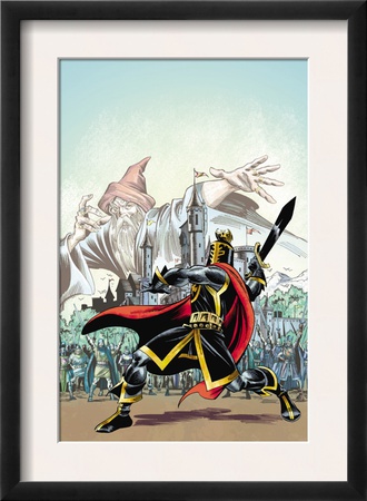 The Black Knight #1 Cover: Black Knight by Ron Frenz Pricing Limited Edition Print image