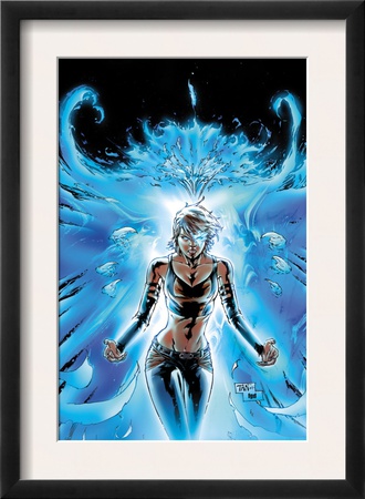 X-Men: Emperor Vulcan #4 Cover: Marvel Girl Flying by Billy Tan Pricing Limited Edition Print image